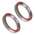 thumbnail image 1 of 2pcs 40X52X7mm 45 Degree X45 Degree 2RS P16 Taper ACB Angular Contact Bearing for 1-1/2 Inch Headse, 1 of 5
