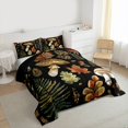 thumbnail image 3 of Homewish Country Fungus Mushroom Queen Comforter Set,Autumn Maples Leaves Bedding Sets,Rustic Plant Bedding Comforter Set For Men Women,Super Cozy Room Decor Reversible,3-Piece, 3 of 8