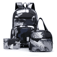 thumbnail image 1 of 3pcs Kit Mochila Moda Casual Bolso NEGRO, 1 of 5