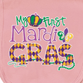 thumbnail image 3 of Inktastic My First Mardi Gras Baby Burp Cloth, 3 of 3
