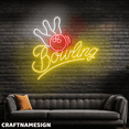 thumbnail image 2 of Craftnamesign Bowling Neon Light For Bowling Alley Game Center Wall Sign, 2 of 5