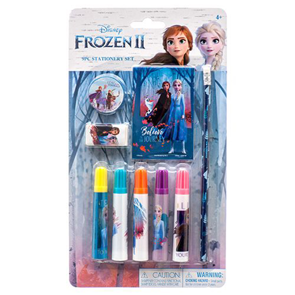 Set di penne e blocco note Disney Frozen