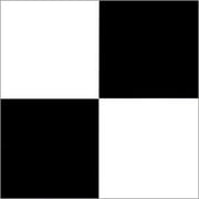 Home Dynamix 10015 Dynamix Vinyl Tile, 12 by 12-Inch, Black and White, Box of 20