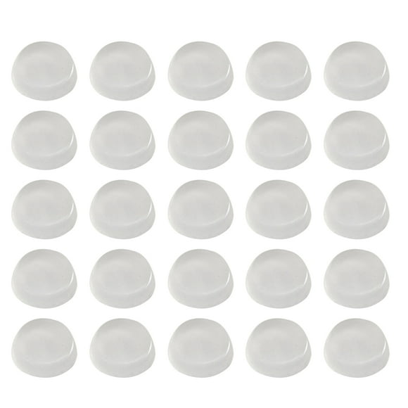 64 Particles Cabinet Door Bumpers Dampening Pads Self Adhesive Bumper Pads for Cabinets Drawers