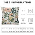 thumbnail image 5 of Shangniulu Watercolor Floral  Pillow Cover for Living Room Bedroom, Couch Sofa Chair Bed Pillow Cover Home Outdoor Pillowcase 24x24in, 5 of 5