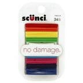 Scunci 1626403a048 Assorted Bright Colors No DamageÃƒÂ¢Ã‚â€Ã‚Â¬Ãƒâ€šÃ‚Â« Hair Elastics 34 Count
