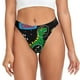 thumbnail image 1 of Balery Space Dino Cartoon Black Tangas de Algodón para Mujer con Estampado – Ropa Interior Sexy, Transpirable, G-string-X-Small, 1 of 1