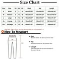 thumbnail image 3 of QIPOPIQ Jeans for Women Clearance Women Casual Loose Solid Color Pockets Elastic Waist Comfortable Harem Ankle-Length Pants, 3 of 9