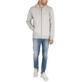thumbnail image 5 of Tommy Jeans Regular Fleece Zip Hoodie, Grey, 5 of 6