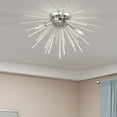 thumbnail image 4 of Livex Lighting - Utopia - 4 Light Flush Mount in Mid Century Modern Style - 20, 4 of 12