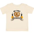 thumbnail image 3 of Inktastic My First Oktoberfest with Pretzel and Banner Boys or Girls Baby T-Shirt, 3 of 5