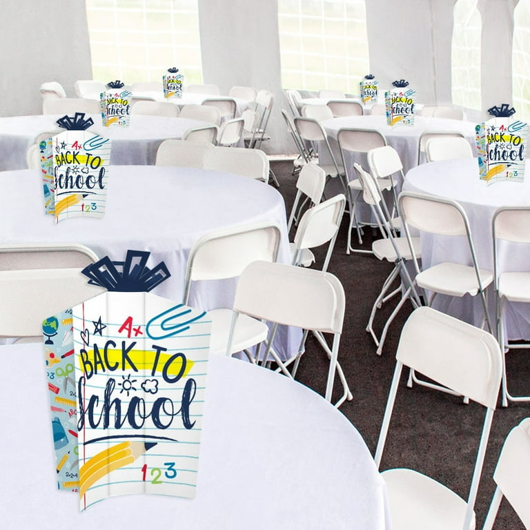 Back To School Table Decorations