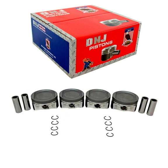 DNJ P1171 Piston Set Fits Cars & Trucks 13-22 Chrysler Dodge 2.4L L4 16V SOHC 2360cc