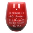 thumbnail image 1 of Something Different - Copa de Vino sin Tallo Navidad Dreaming Of A White (Rojo, Blanco), 1 of 2
