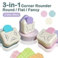thumbnail image 3 of 3 In 1 Er Rounders Saving Diy Hole Puncher For Ma, 3 of 5