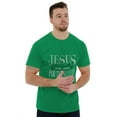 thumbnail image 3 of Jesus is Reason for Season Christmas Men's Graphic T Shirt Tees Brisco Brands S, 3 of 6