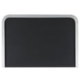 thumbnail image 5 of Safvaieh Couture Ottawa Modern Wood Nightstand, Black/Silver, 5 of 11