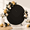 Black-7.2x7.2FT, variant on Black 7.2x7.2FT Polyester Round Arch Backdrop Cover Universal Fit 5ft-7.2ft