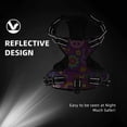 thumbnail image 5 of Fuzoiu Peace Love and Dove Flower Power Print Reflective Dog Harness,Adjustable, Breathable Pet Vest,Dog Harness No Pull,No Choke Pet Vest for Small, Medium, and Large Dogs-Small, 5 of 6