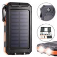thumbnail image 2 of Flmtop Dual USB DIY Solar Power Bank Case Kits Battery Charger External Box Flashlight, 2 of 10