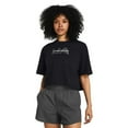 thumbnail image 3 of Under Armour Womens Cropped Boxy T-Shirt, 3 of 4