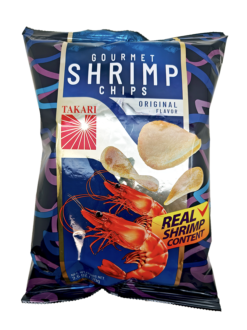 Takari Shrimp Chips - ORIGINAL (10 bags x70 g)