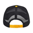 thumbnail image 4 of Men's Colosseum Black Appalachian State Mountaineers Wyatt Primary Team Trucker Adjustable Hat, 4 of 4