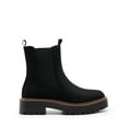 thumbnail image 2 of BURUDANI Women’s Chelsea Ankle Boots Square Toe, Low Heel, Lug Sole Platform Booties, 2 of 5