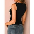 thumbnail image 3 of Scyoekwg Work Tank Tops for Women Office Sleeveless Ladies Blouses Dressy Casual Loose Comfy Clothes Tops Trendy Womens Summer Fashion Womens Going Out Outfits, 3 of 5