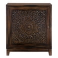 thumbnail image 2 of Grace Single Door Cabinet with Shelves, Brown, 2 of 17