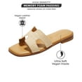 thumbnail image 3 of Project Cloud Women's Sandals - Comfortable Memory Foam Flat Sandals for Women (Jannel), 3 of 8