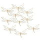 thumbnail image 2 of 10 piezas de broches pasadores de cabellero de aleación de oro para broches de moda, accesorios para el cabello, decoración de sombreros Yotijar Broches Broches, 2 of 10