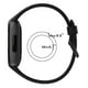 thumbnail image 5 of Accesorios impermeables de reemplazo de banda de reloj de silicona suave para Fitbit Inspire 3, 5 of 6