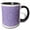 Black/White, variant on 3drose, Colorful Geometrical Hypnotic Round Tiled Mosaic Background, 11oz Mug