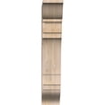 thumbnail image 2 of Ekena Millwork 5 1/2"W x 18"D x 30"H Merced Traditional Smooth Bracket, Douglas Fir, 2 of 4