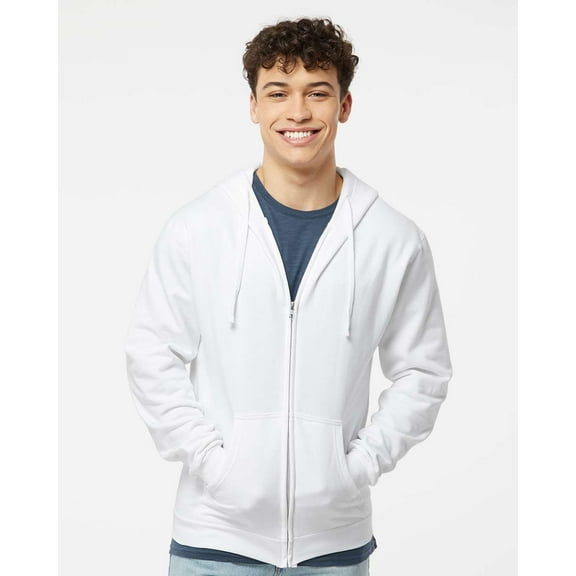Tultex Unisex Full-Zip Hooded Sweatshirt