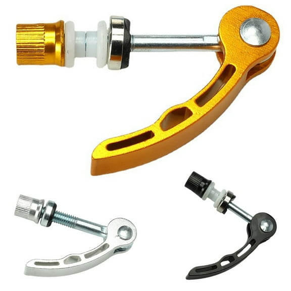 Seatpost Clamp Skewer Bike Seat Post Quick Release Pin Bicycle Seatpost Binder Bolt Black M6X45mm