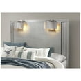 thumbnail image 4 of Global Furniture USA Contemporary Tiff Silver Queen Bed with Lamps, 4 of 5