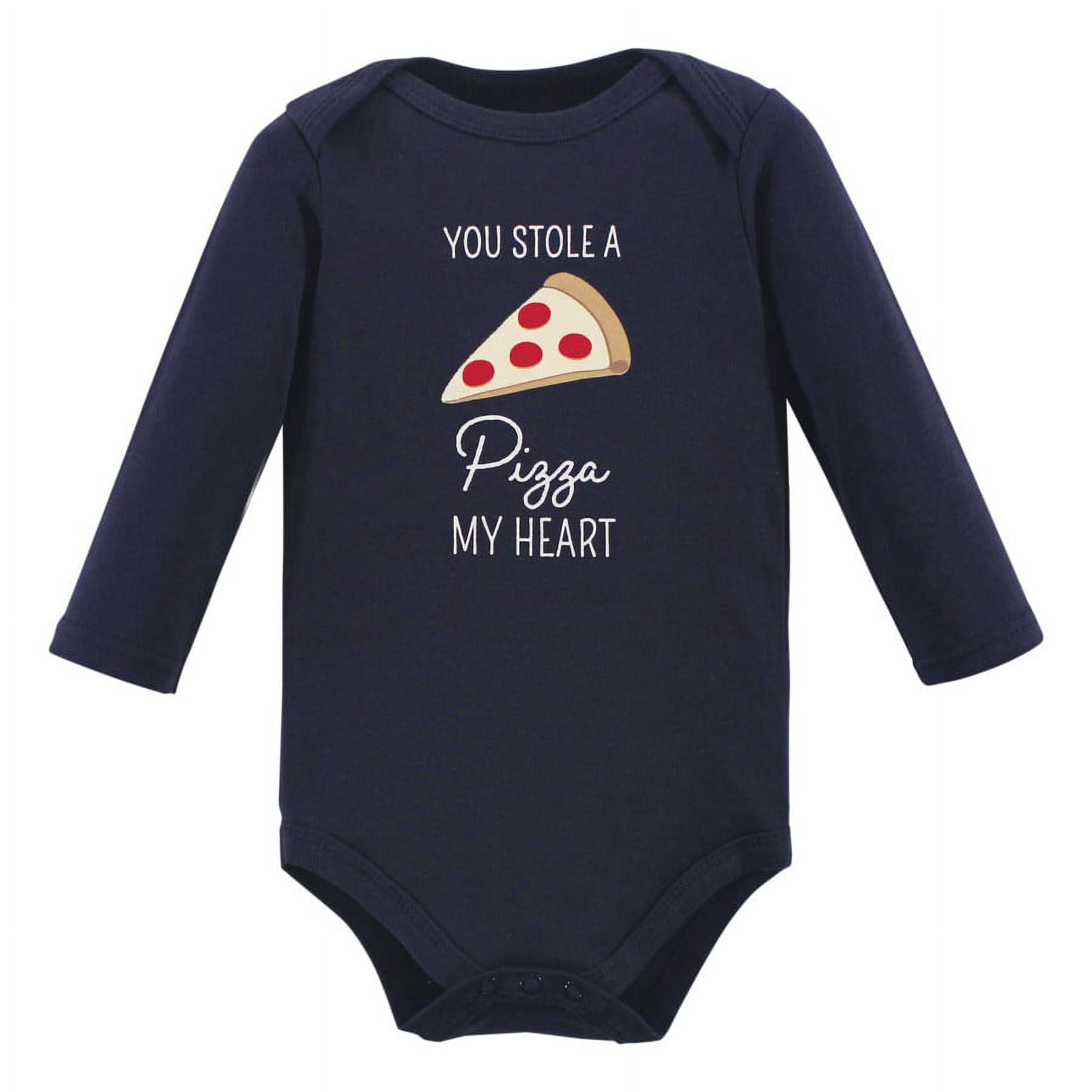 Hudson Baby Cotton Long-Sleeve Bodysuits, 3- Pack, Newborn- 24 Months