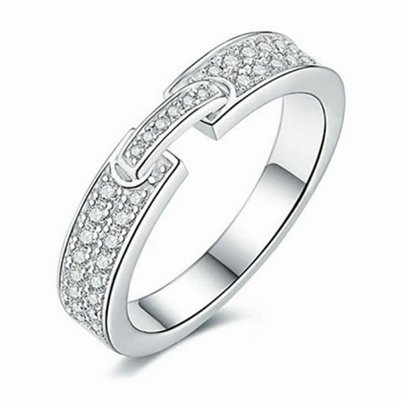 Whudwhu Moissanite Engagement Rings for Women Silver Couple Ring Set Emerald Ring