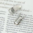 thumbnail image 3 of 20cs Pacifier Suspender Clips Metal Pacifier Clips for Making Holder 28x10mm, 3 of 5