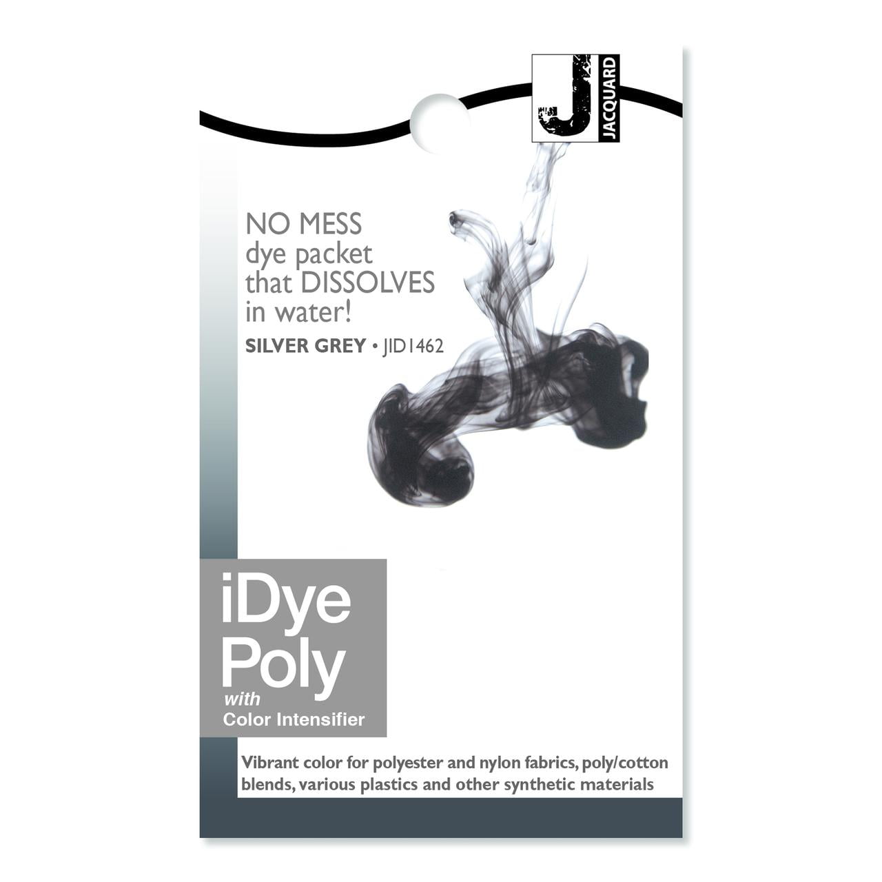 Jacquard iDye Poly, Silver Grey Fabric Dye