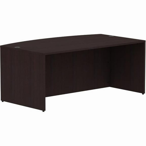 Lorell LLR18260 29.5 x 72 x 41.4 in. Espresso Laminate Desk