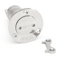 thumbnail image 3 of 2'' 38mm Fuel Boat Marine Deck Fill / Filler Tank Cap Stainless Steel With, 3 of 10