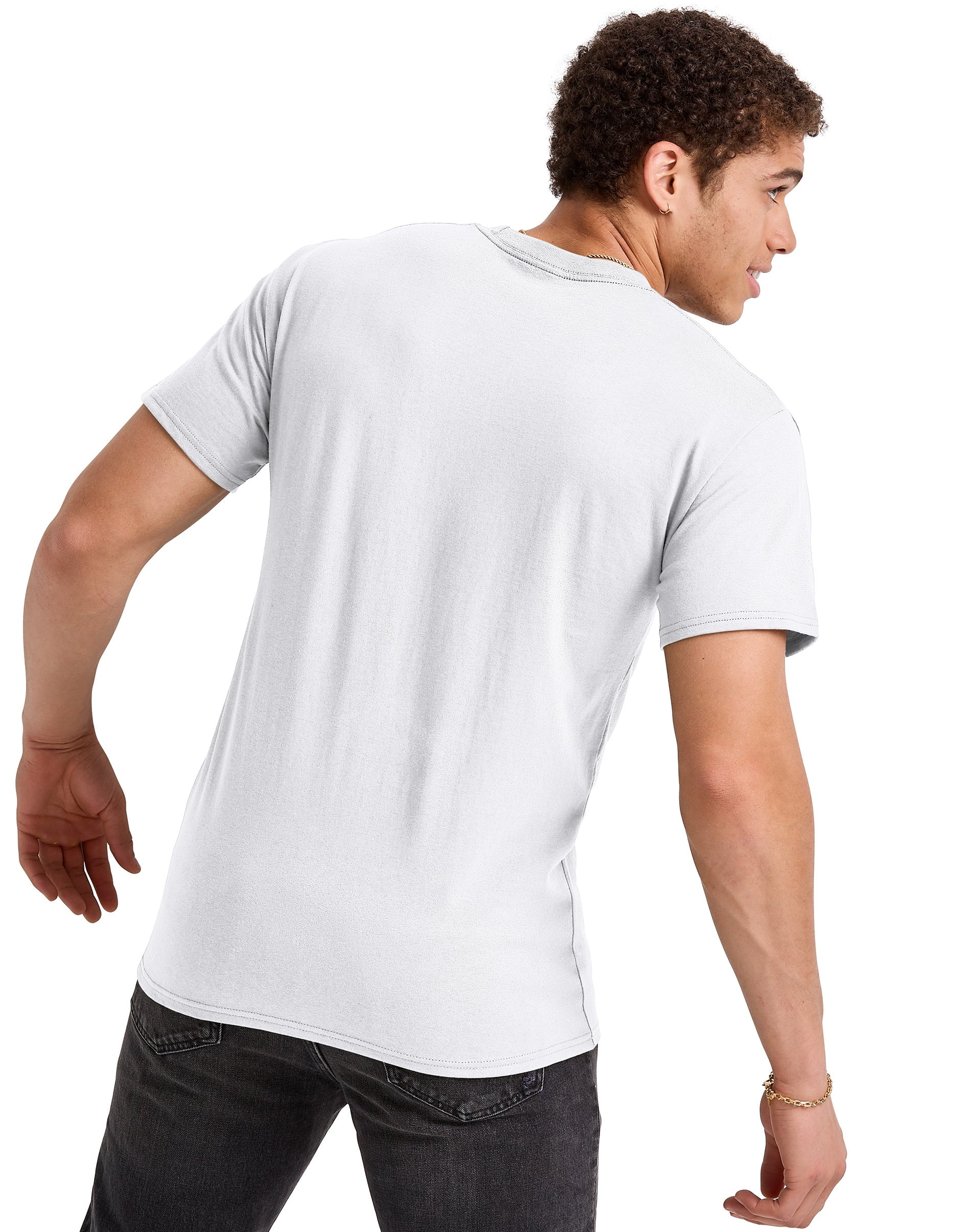 Hanes Essentials Men's Short Sleeve Pocket T-Shirt, 100% Cotton&nbsp;