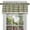 Green, variant on Traditional Elegance Buffalo Check Window Curtain Valance - 58x14 - Navy