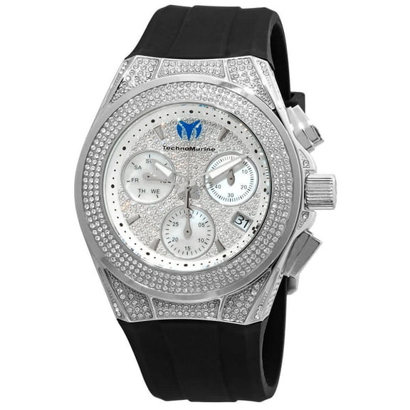 TECHNOMARINE Watch MT 118107 Stainless Steel Quartz Female Black