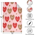 thumbnail image 3 of GZHJMY Valentine's Day Love Heart Kitchen Dish Towel 4 Pack, Soft Absorbent Reusable Hand Towel Washable Tea Towels for Home Kitchen Bar Table Decor, 28 x 18 Inch Washcloths Decorative Towels, 3 of 7
