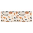thumbnail image 6 of Yayeee Kitchen Valance Rod Pocket 54" x 18" Living Room Window Curtain, Fall Books, 6 of 6