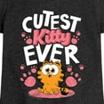 thumbnail image 3 of Garfield - Cutest Kitty Ever - Toddler & Youth Girls Short Sleeve Graphic T-Shirt, 3 of 5